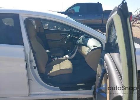 2012 Hyundai Elantra Gls z USA, uszkodzony, nr VIN 5NPDH4AE9CH139949